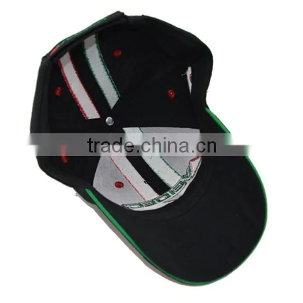 Long Bill 6 Panel Cotton Promotional Custom Baseball Cap photo-6