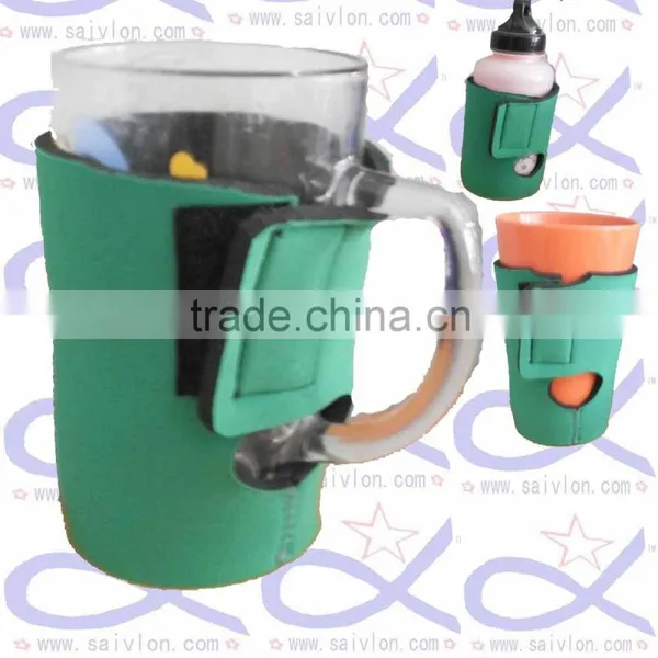 Neoprene Waterproof Drinking Glass Cup Holder