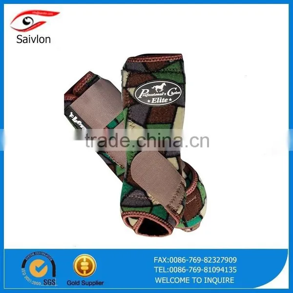 Solid Color Neoprene Horse Tendon Boots photo-2