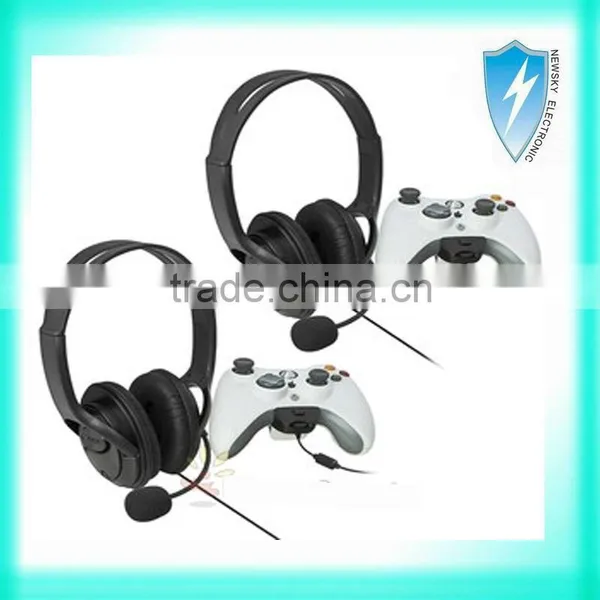 China Wired Headset for Xbox360/headset for Xbox360