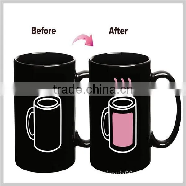 2016 Hot Sell Magic Mug,color Changing Mug for Promotion Gift photo-4