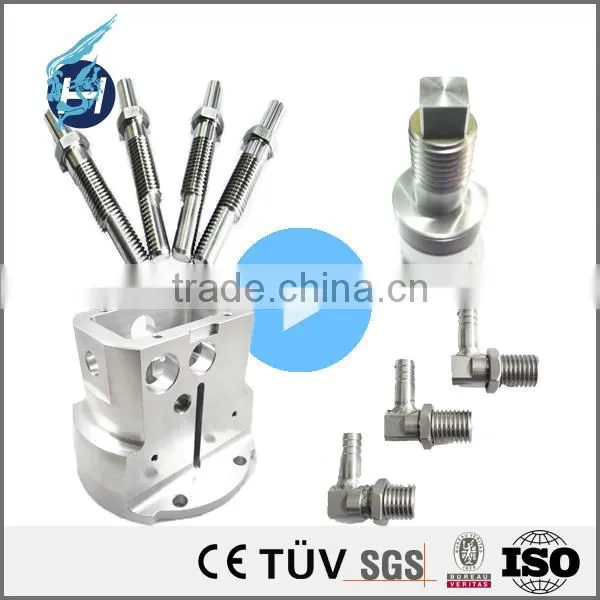 Cnc Aluminum Brass Alloy Stainless Steel Grinding Milling Heavy Machinery Spare Air Compressor Parts Aluminum 6061-t6 With Drill photo-4