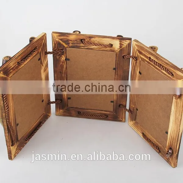 2016 Hot Sell New High Quality 3 In1 Wooden Material Photo Frame for Kids or Restaurant photo-4