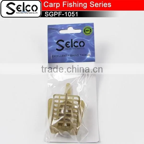 Carp Fishing Tackle Rectangle Plastic Lead Fishing Feeder photo-5