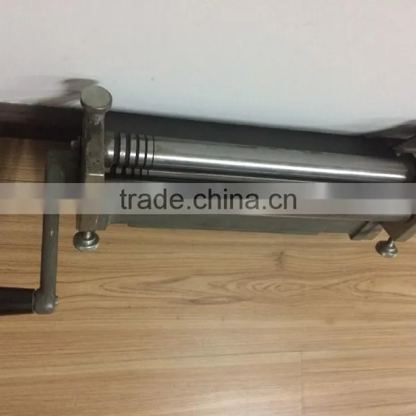 Thin Sheet Plate Manual Small Slip Roll Machine Made in China photo-2
