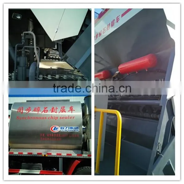 Asphalt Synchronous Chip Sealer,Distribute Bitumen And Aggregate,Chipping Machine photo-5
