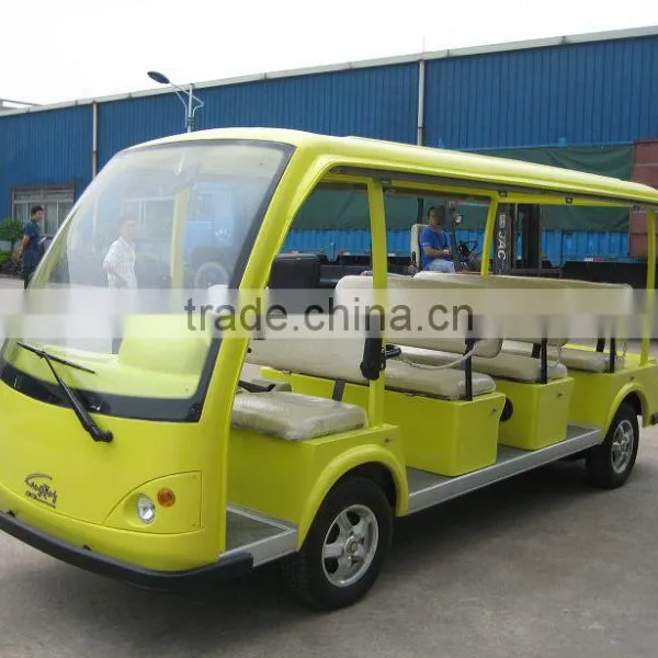 China Best Price 11 Seater Electric Sightseeing Tour Passenger Bus photo-2