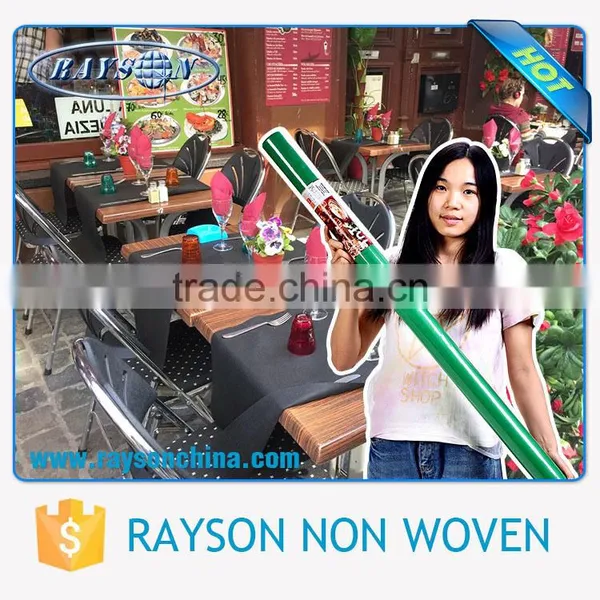 Fancy 45-70gsm/m2 Weight Cheap Fabric to Make Tablecloths photo-3
