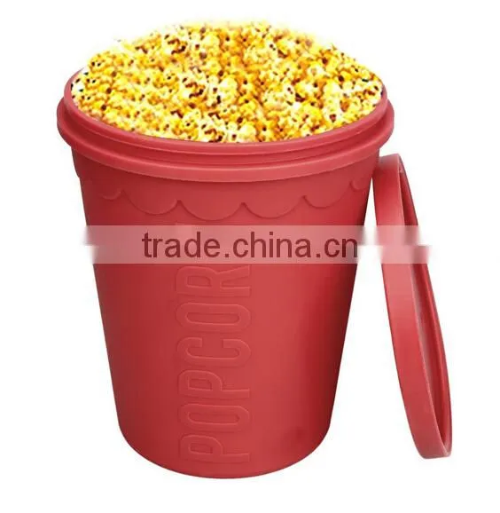 BPA-free Silicone Popcorn Maker for Microwave photo-3