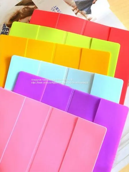 Colorful Case Silicone Protective Passport Cover photo-2