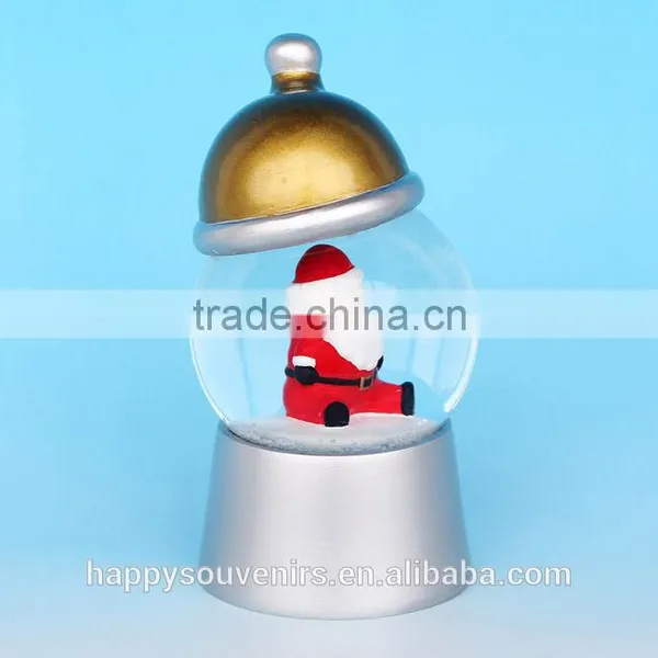 New Polyresin 3D Chrismas Hats Shape Snow Globe For Gifts photo-2