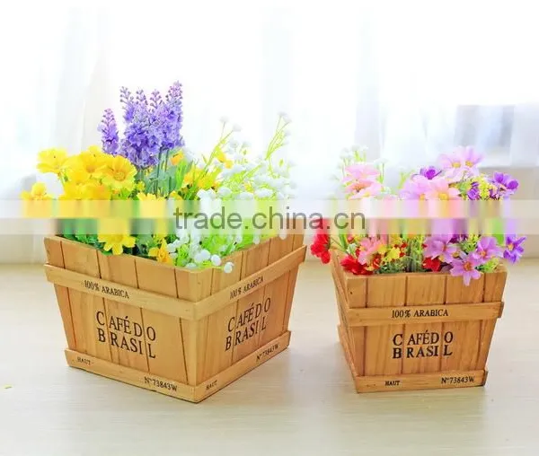 Wooden Flower Pot Size Can be Customized photo-2