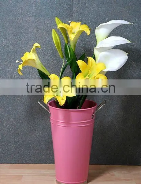 Modern Home Decoration Metal Flower Vase