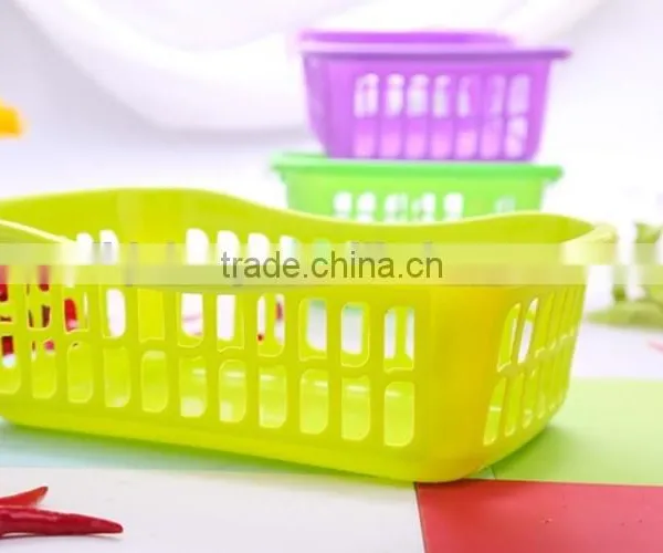 Useful Deep Tray Plastic Fruit Vegetables Storage Basket photo-4