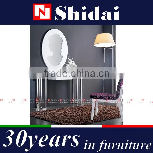 Chinese Console Table / Elegant Console Tables / White Gloss Console Table E-155 photo-6