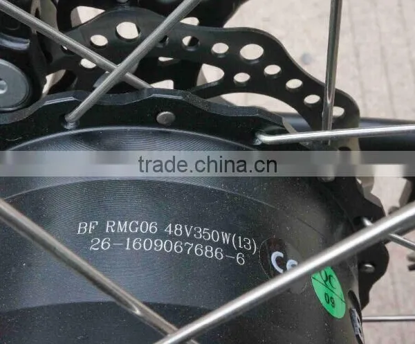 48v 500w Electric Bike Electric Snow Bike Fat Tire Ebike photo-4
