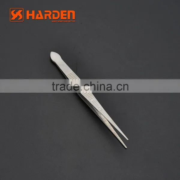 4PCS Stainless Steel Curved Tweezer Set photo-6