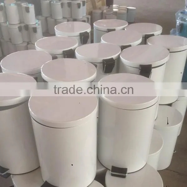 Multicolors Painted Stainless Steel Dustbin/trashcan With Good Quality photo-5