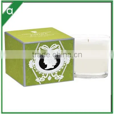 100% Nature Soy Wax Scented Candle in Multi Colored Glass With Gift Box photo-2
