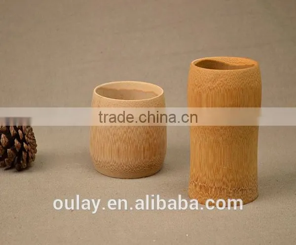 Eco-friendly Carve Cutom Logo Bamboo Elderly Cups Drink Cup photo-2