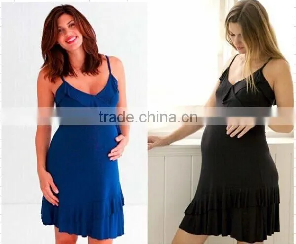 Maternity Pyjama Made in China,ladies Night Sleeping Wear photo-2