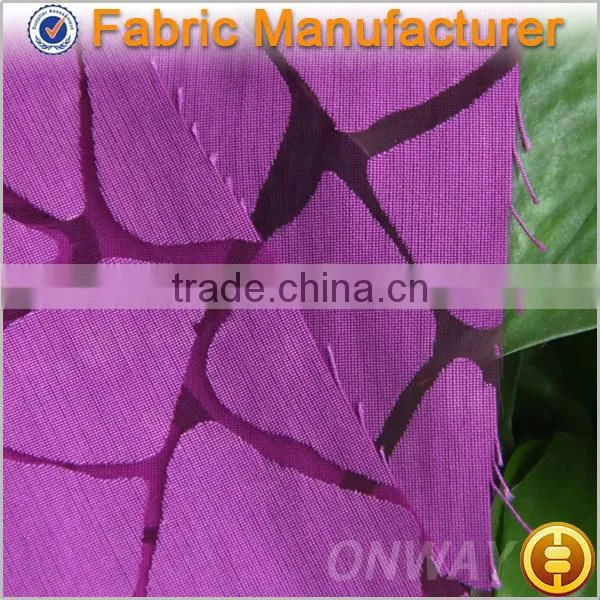 Dress Fabric Supplier Top Selling Elegant Jacquard 100 Polyester Woven Fabric photo-3