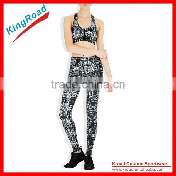 Sublimated Wholesale Running and Sport Tights photo-2