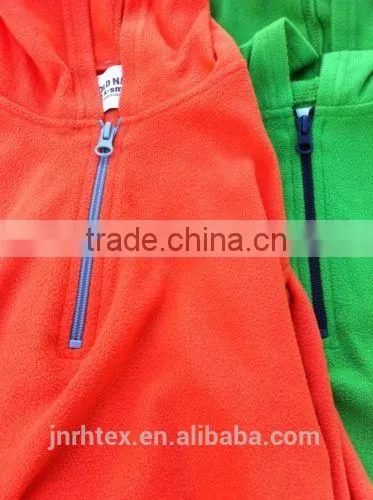 Custom Pull Over Micro Polar Fleece Hoodies photo-3