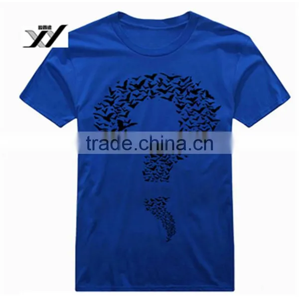 Fashion Man T-shirt, Cotton Custom Printed Short Sleeve T-shirts photo-5