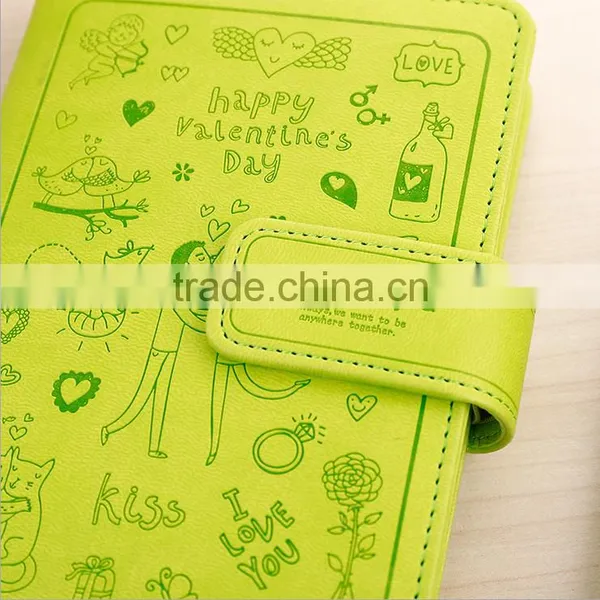 A6 Faux Leather Notebook Customizable PU Cover Office Stationery Creative Student Notebook photo-2