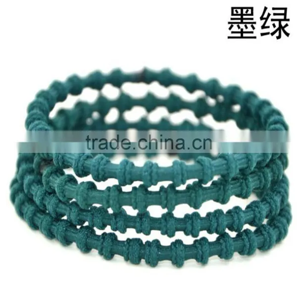 Ladies Elastic Rubber Hairband ,Hair Ponytial Ring photo-4