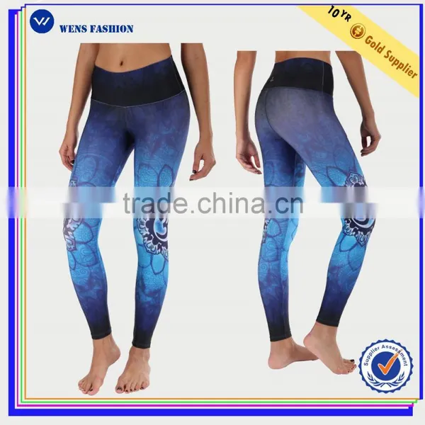 Cheap Sportswear Fitness Pants Fashion Tights for Women photo-4