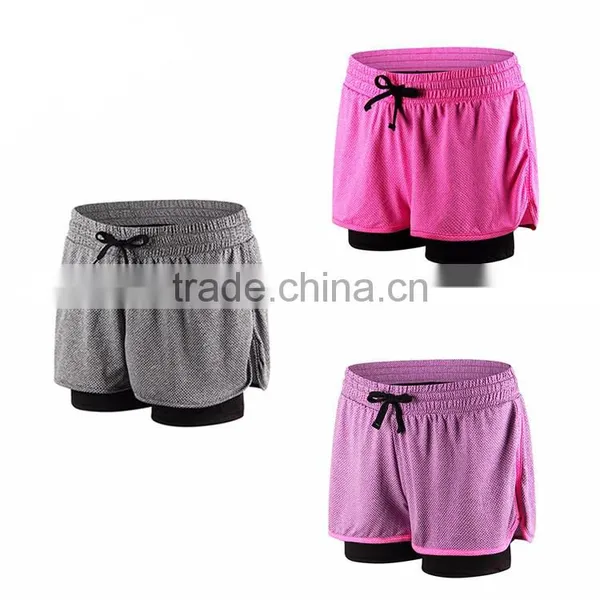 Last Design Athletic Wear Cheap Exercise Clothes Run Short Gym Women photo-4