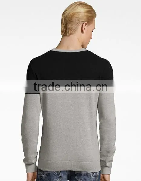 Shantou OEM Factory Model Men Cashmere Sweater Winter Pullover Sweater With Lowest Price photo-3