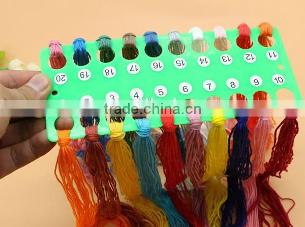 Plastic Embroidery Cross Stitch Thread Organiser Board photo-5