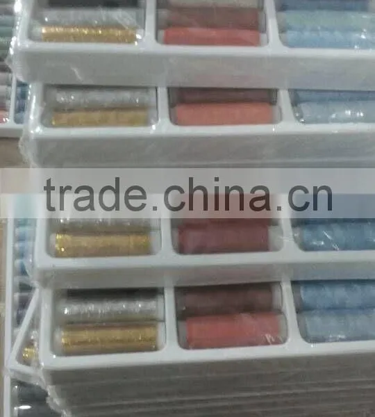 New 39X Spools Multi Colors Overlocking Polyester Sewing Maching Thread photo-2
