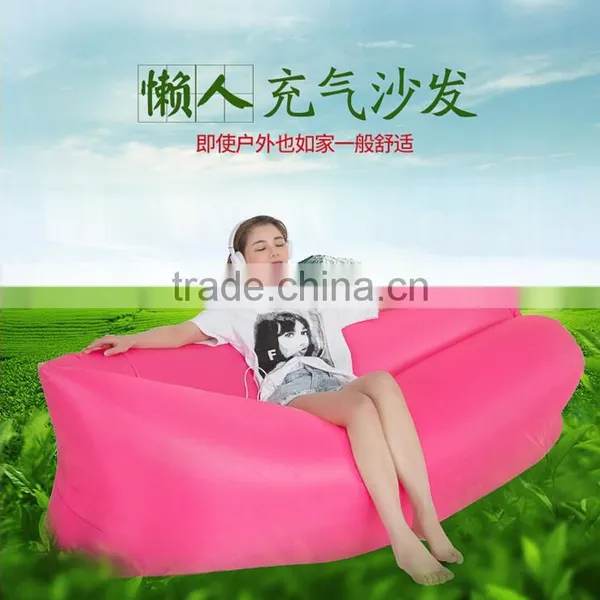 China Consumer Product Hiking Outdoor Inflatable Lounger Air Sofa Shark Sleeping Bag photo-3