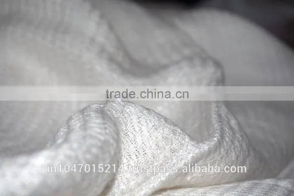 Organic Flax Linen Waffle Bath Towel -- Hand Woven photo-4