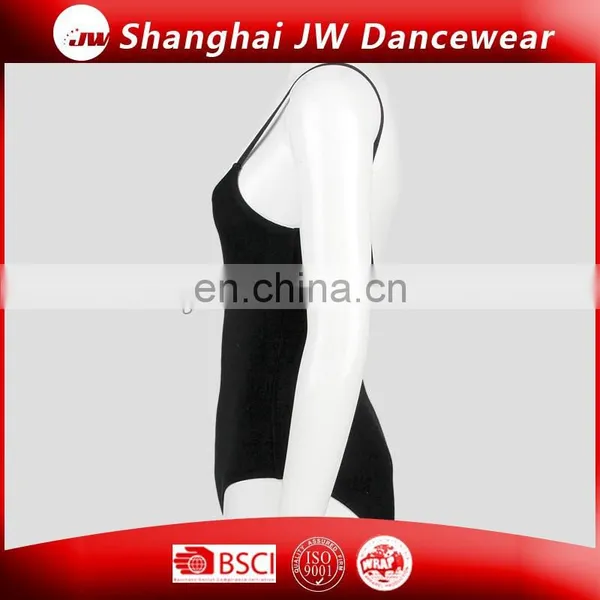 Black Polyester Leotard for Dance Girl photo-3