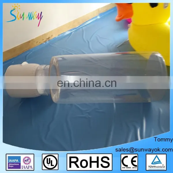 Oem 1.5 Meters Tall Plastic Transparent Inflatable Ink Bottle Model For Advertising photo-3