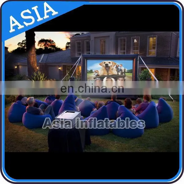 Outdoor Inflatable Rear Projection Screen for Camp and Picnic