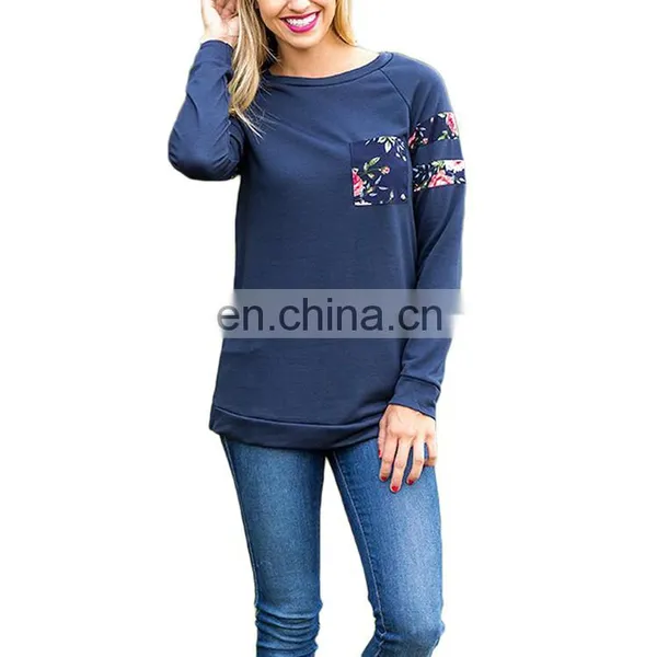 Latest Design Autumn Long Sleeve Printing Women Tops Blouse Shirt photo-3