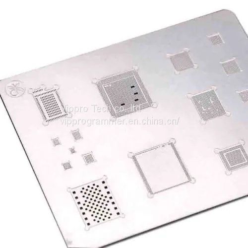 MJ 3D BGA Ребаллинговая трафаретная шаблон для IPhone A8 A9 A10