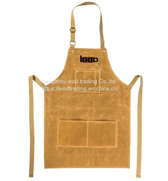 waxed canvas tool apron for kids