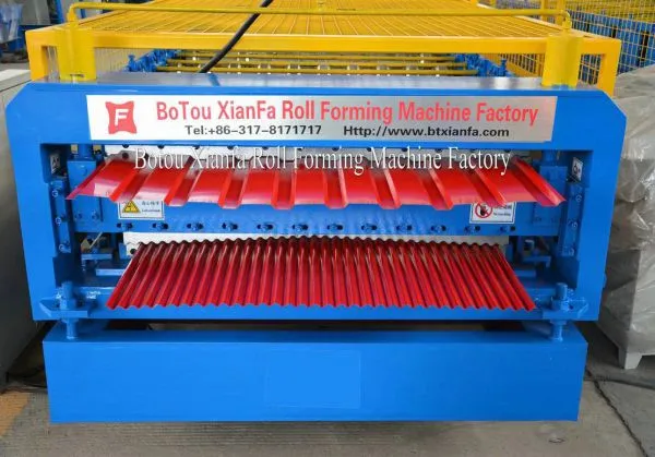 IBR Double Galvanized Color Steel Roofing Machine photo-2