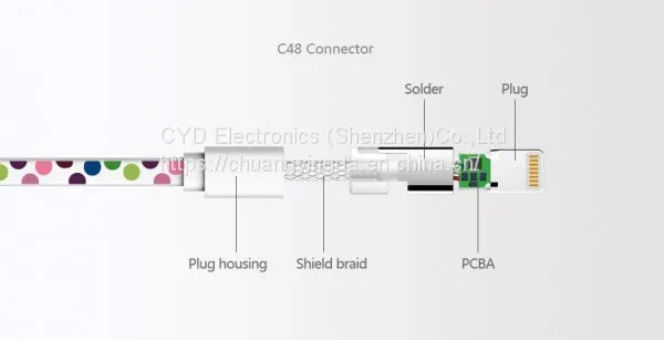 1M Color Printed Design MFi Sync Lightning Cable photo-3