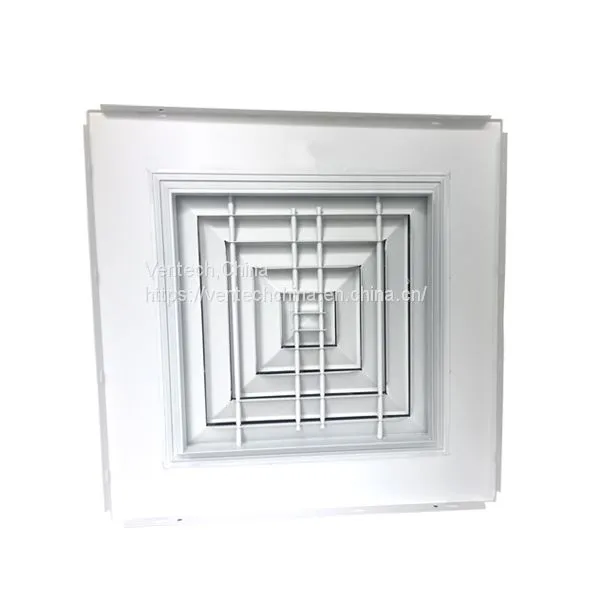 Supply Square Ceiling Diffuser Air Diffuser Hvac Sytem photo-2