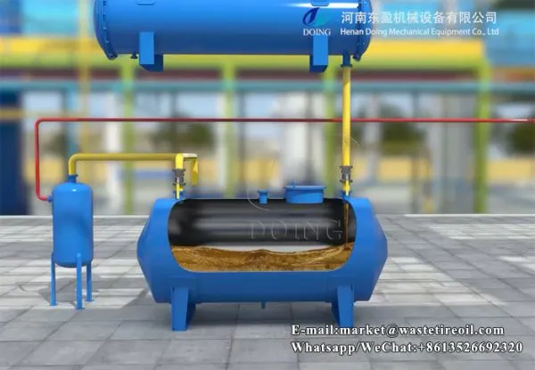 High-Eff Certified High-Quality Oil Processing Machine Black Crude Recycling Distillation System in India