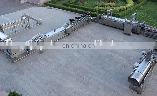 Industrial Fully Automatic Potato Chips Production Line Potato Chips Friers Continuous Line Machinery photo-3