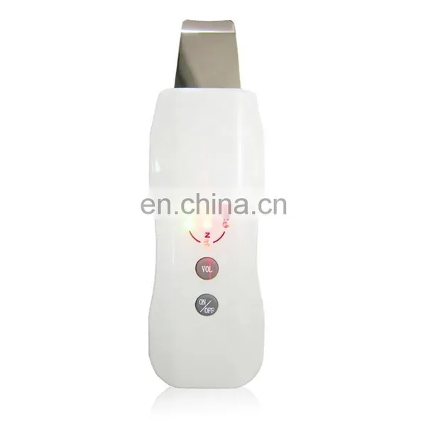 Portable Ultrasound Skin Cleaner Ultrasonic Pore Cleaning Facial Massager photo-3